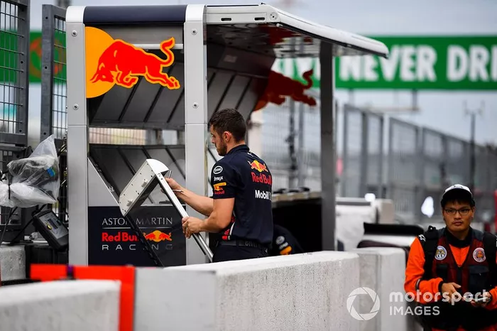 Preparazione per il mal tempo al GP del Giappone