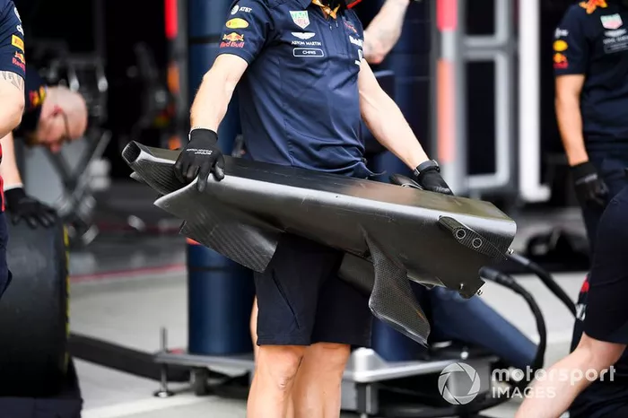 Front wing of Red Bull Racing