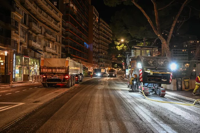 Préparatifs du Grand Prix de Monaco
