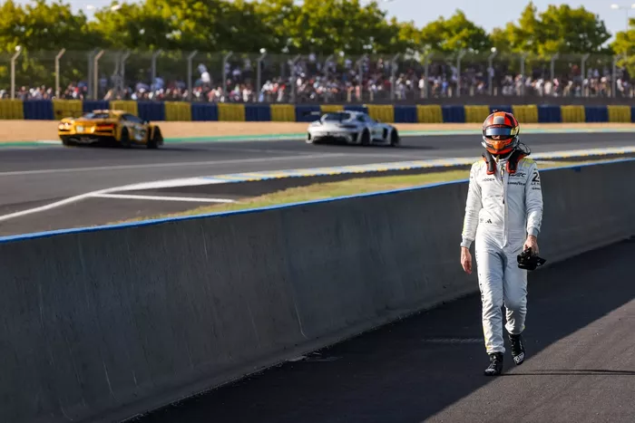 #60 Iron Lynx Mercedes-AMG LMGT3: Andrew Gilbert