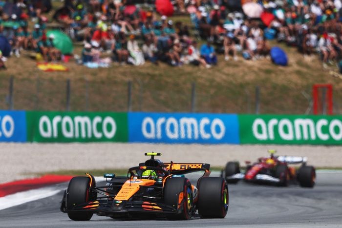 Lewis Hamilton, Ferrari, Lando Norris, McLaren