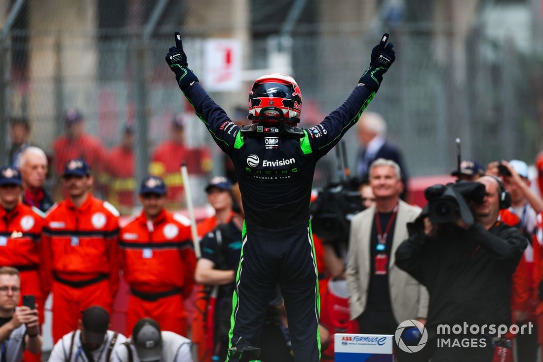 Ganador de la carrera Sébastien Buemi, Envision Racing