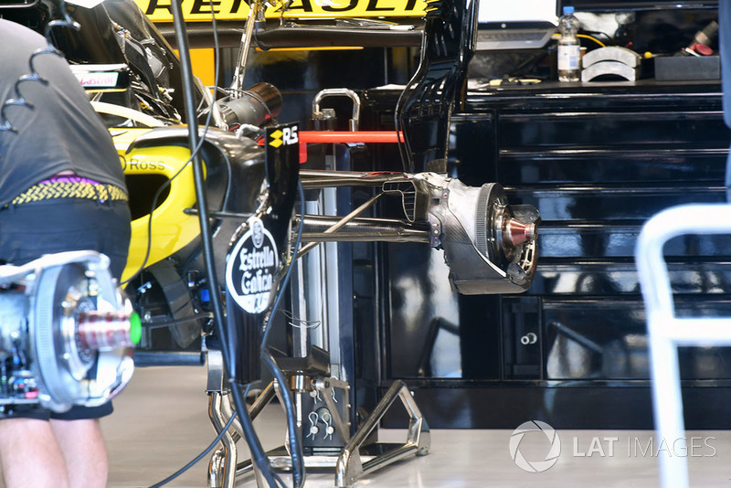 Renault Sport F1 Team R.S. 18 cubo de la rueda trasera