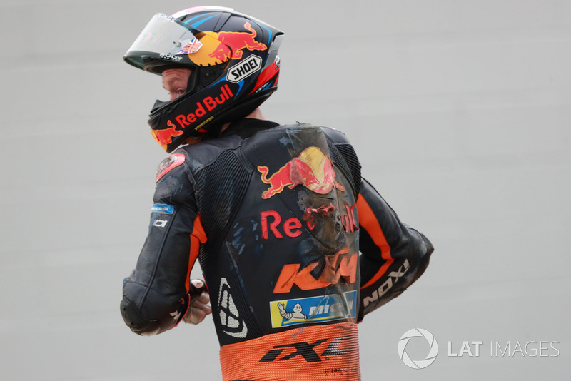 Bradley Smith, Red Bull KTM Factory Racing, after crash