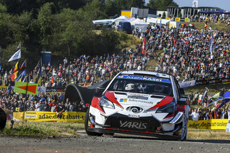 Ott Tanak, Martin Järveoja, Toyota Yaris WRC, Toyota Gazoo Racing