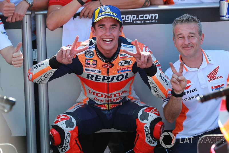 Segundo clasificado Marc Marquez, Repsol Honda Team