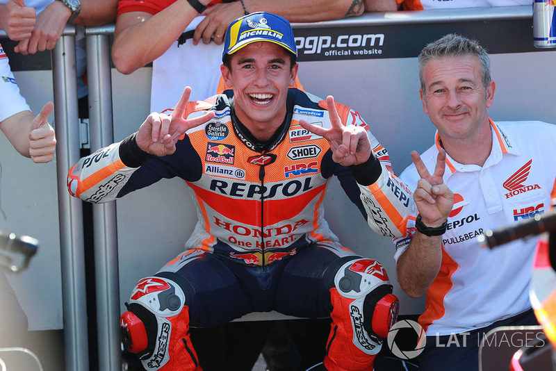 Second place Marc Marquez, Repsol Honda Team