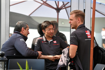 Ayao Komatsu, Haas F1 Mühendisi, Guenther Steiner, Haas F1 Takım Patronu, Kevin Magnussen, Haas F1 Team
