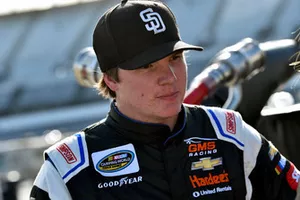 Sheldon Creed, GMS Racing, Chevrolet Silverado AM Ortega/United Rentals
