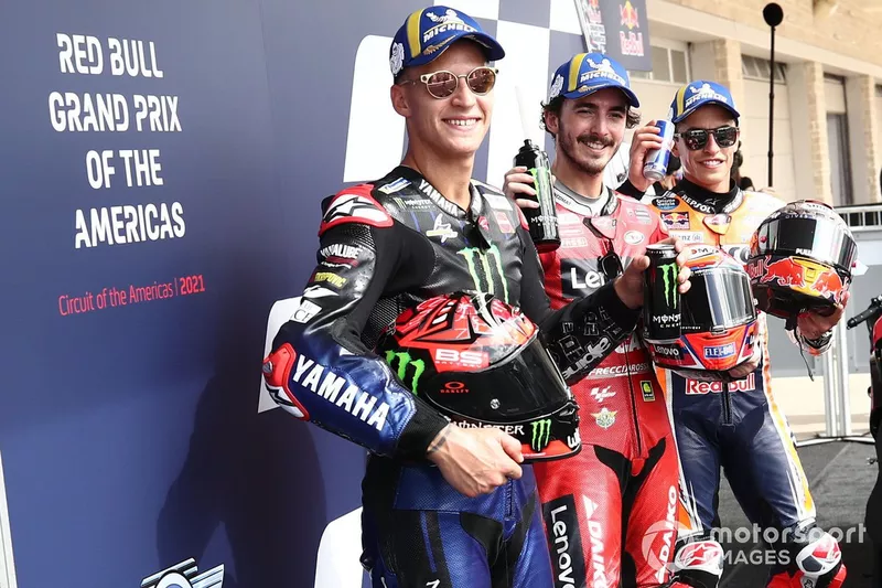 Fabio Quartararo, Yamaha Factory Racing, Francesco Bagnaia, Ducati Team, Marc Marquez, Repsol Honda Team