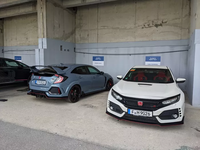 Honda Civic, Max Verstappen; Honda Civic, Sergio Pérez