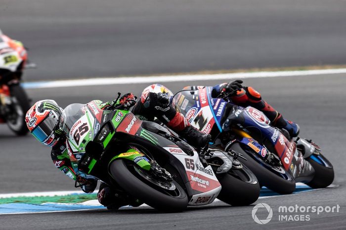 Jonathan Rea, Kawasaki Racing Team WSBK, Toprak Razgatlioglu, Pata Yamaha WorldSBK