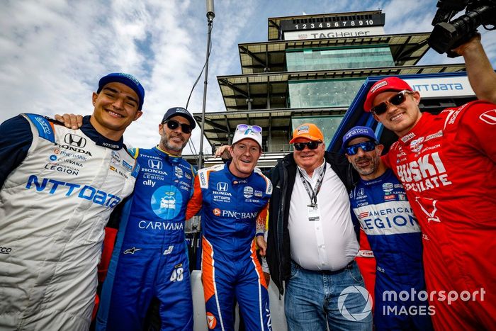 Alex Palou, Jimmie Johnson, Scott Dixon, Chip Ganassi, Tony Kanaan, Marcus Ericsson