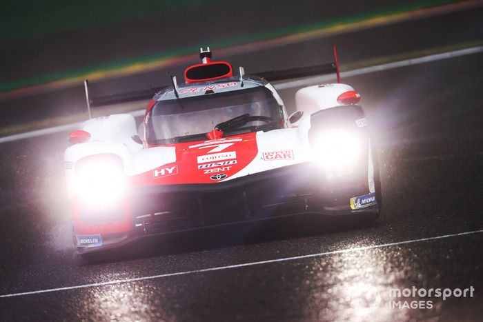 #7 Toyota Gazoo Racing Toyota GR010 Hybrid Hypercar de Mike Conway, Kamui Kobayashi, José María López