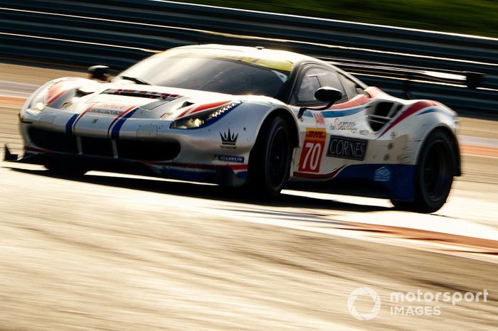 #70 MR Racing Ferrari 488 GTE: Motoaki Ishikawa, Olivier Beretta, Kei Cozzolino 