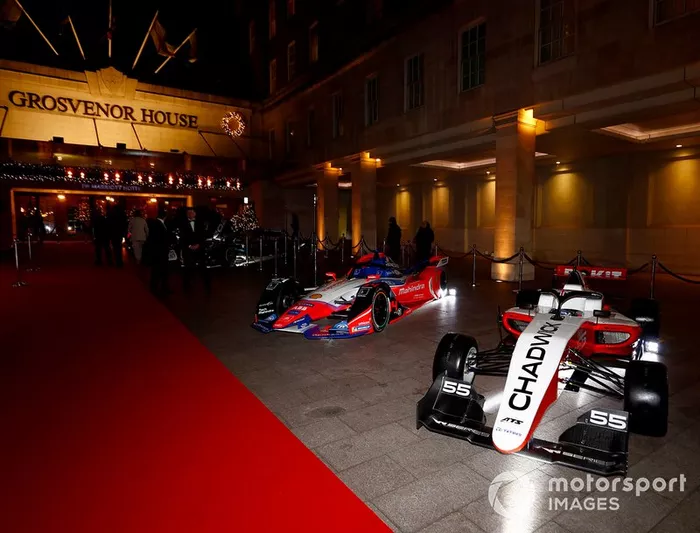 Los coches de la W Series y la Fórmula E
