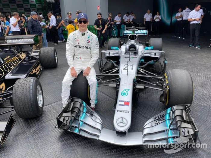 Esteban Gutiérrez, Mercedes AMG F1 en el Festival Tributo a Senna