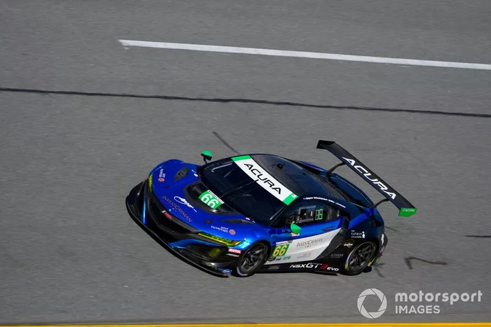 #66 Gradient Racing Acura NSX GT3: Till Bechtolsheimer, Marc Miller, Mario Farnbacher