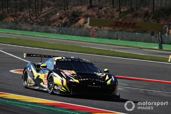 #66 Iron Lynx Ferrari 488 GTE EVO: Claudio Schiavoni, Andrea Piccini, Matteo Cressoni
