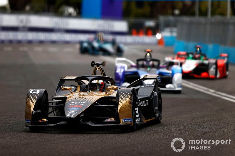 Antonio Felix da Costa, DS Techeetah, DS E-Tense FE21, Jake Dennis, BMW I Andretti Motorsport, BMW iFE.21