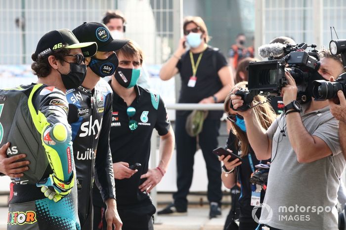 Valentino Rossi, Petronas Yamaha SRT,  Luca Marini, Esponsorama Racing