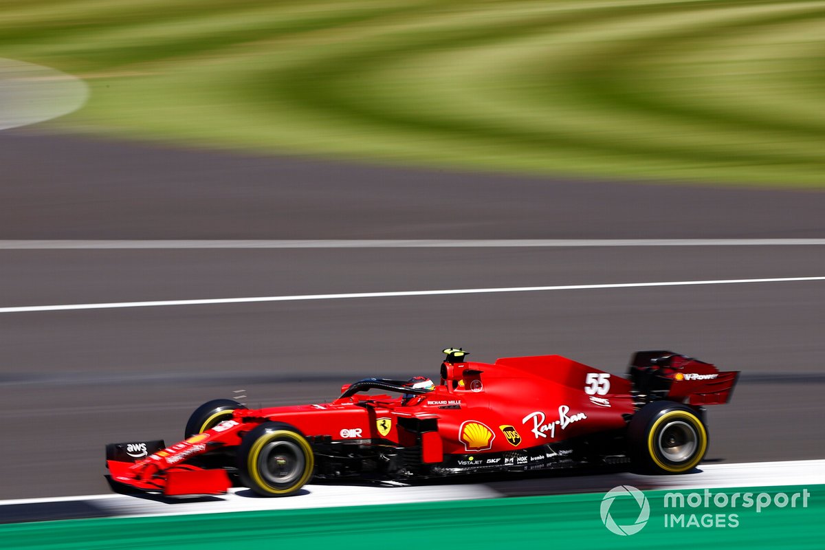 Carlos Sainz Jr., Ferrari SF21