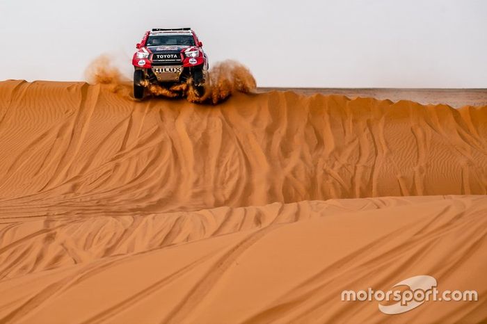 #304 Toyota Gazoo Racing: Giniel De Villiers, Alex Haro Bravo