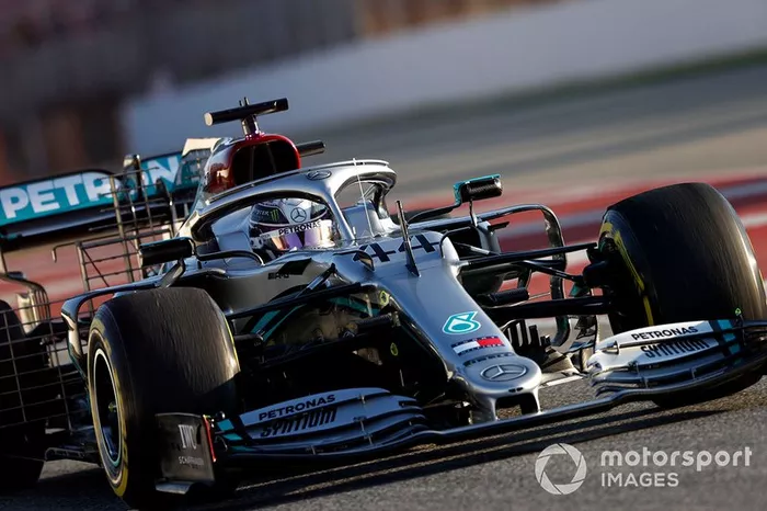 Lewis Hamilton, Mercedes F1 W11 EQ Power+ 