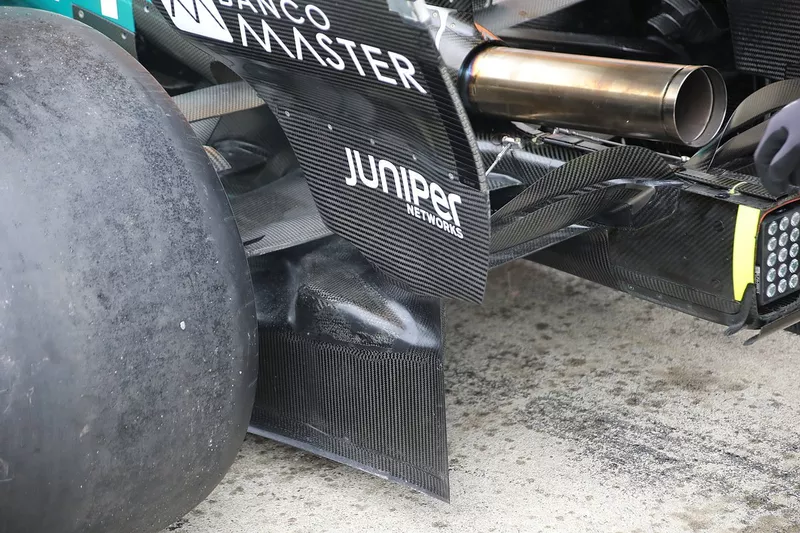 Aston Martin AMR24 détail arrière