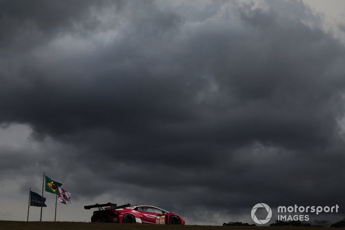 #85 Iron Dames Lamborghini Huracan LMGT3 Evo2: Sarah Bovy, Rahel Frey, Michelle Gatting