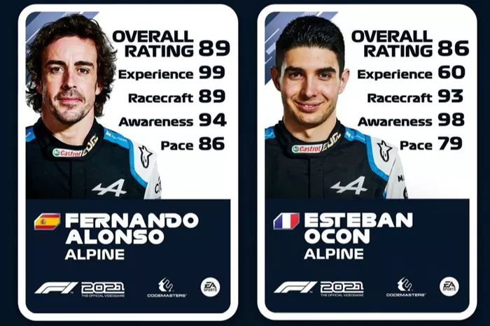 Valoración de Fernando Alonso y Esteban Ocon en F1 2021