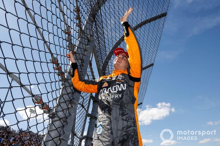Ganador Patricio O'Ward, Arrow McLaren SP Chevrolet