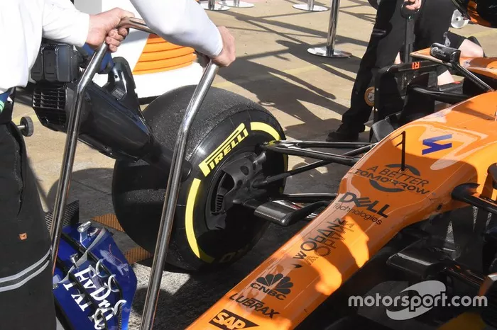 Detalle técnico de McLaren