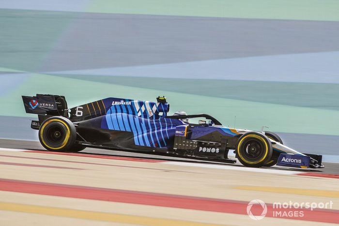 18º Nicholas Latifi, Williams FW43B, 1:31.672 (con neumático C4)