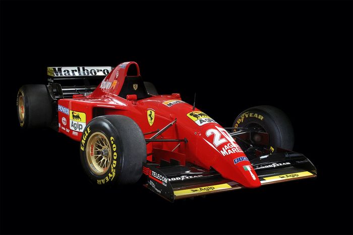 El Ferrari 412 T2 de la F1 1995