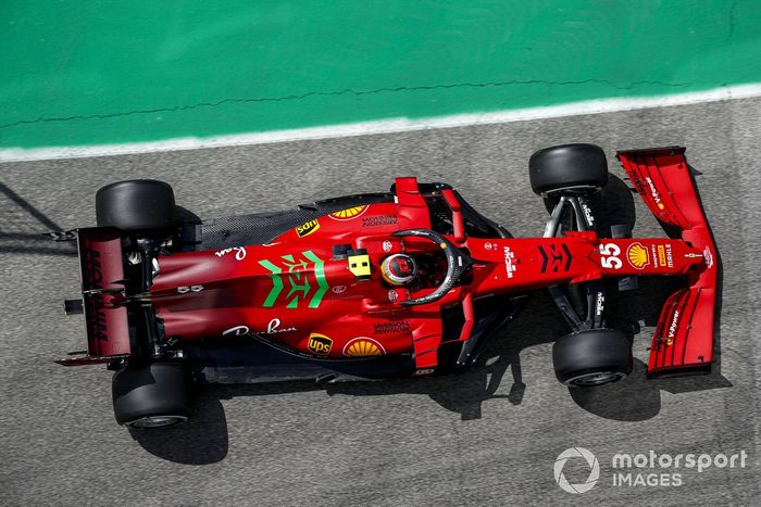 Carlos Sainz Jr., Ferrari SF21