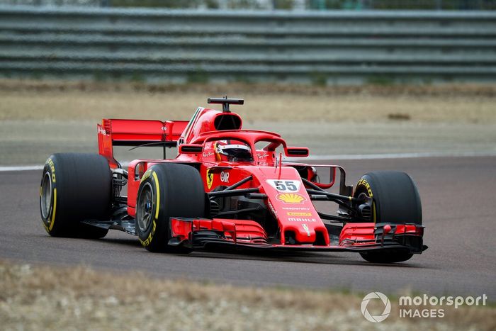 Carlos Sainz Jr., Ferrari SF71H
