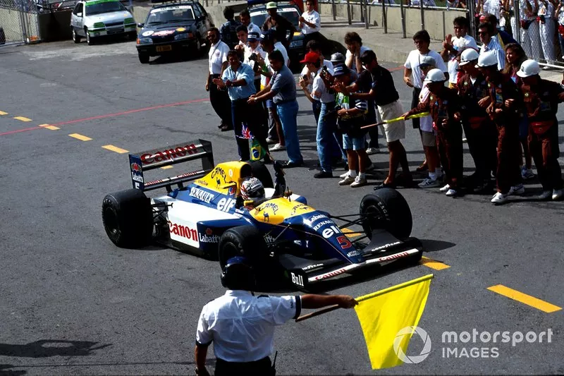 Nigel Mansell, Williams FW14B Renault