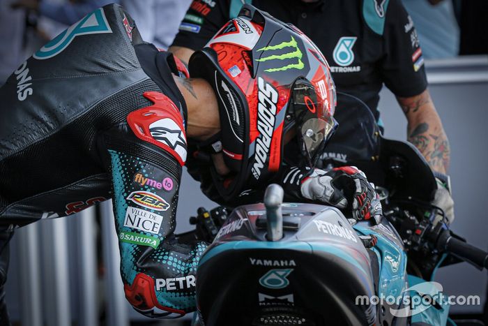 El ganador Fabio Quartararo, Petronas Yamaha SRT