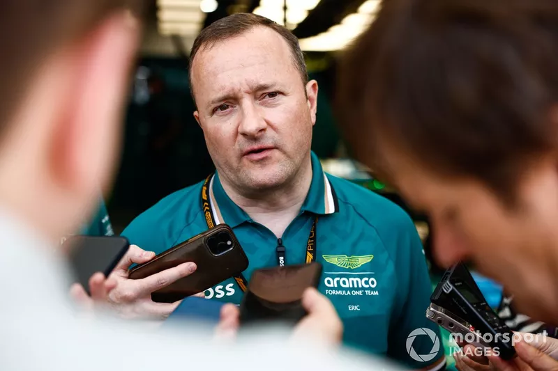 Eric Blandin, directeur technique adjoint, Aston Martin F1 Team