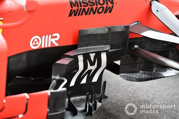 Detalle técnico del Ferrari SF90 