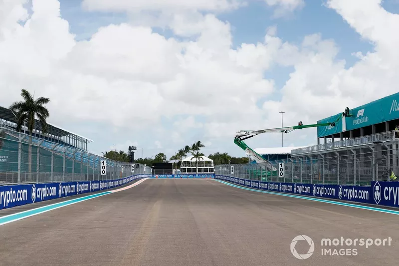 A view of the track