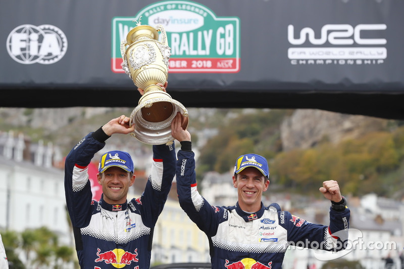 I vincitori Sébastien Ogier, Julien Ingrassia, M-Sport Ford WRT Ford Fiesta WRC