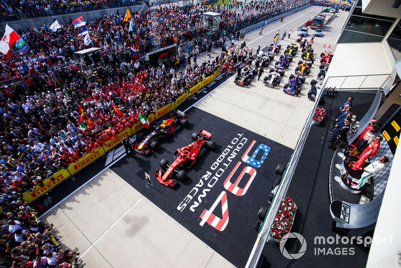 Кімі Райкконен, Ferrari, Макс Ферстаппен, Red Bull Racing, Льюіс Хемілтон, Mercedes AMG F1