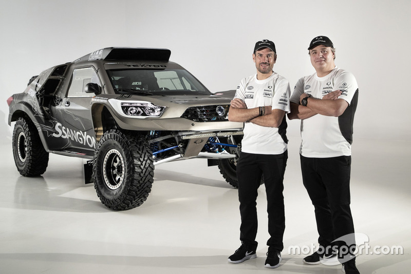 Óscar Fuertes, Diego Vallejo, SsangYong Rexton DKR