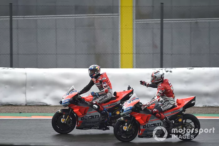 Michele Pirro, Ducati team, Andrea Dovizioso, Ducati Team