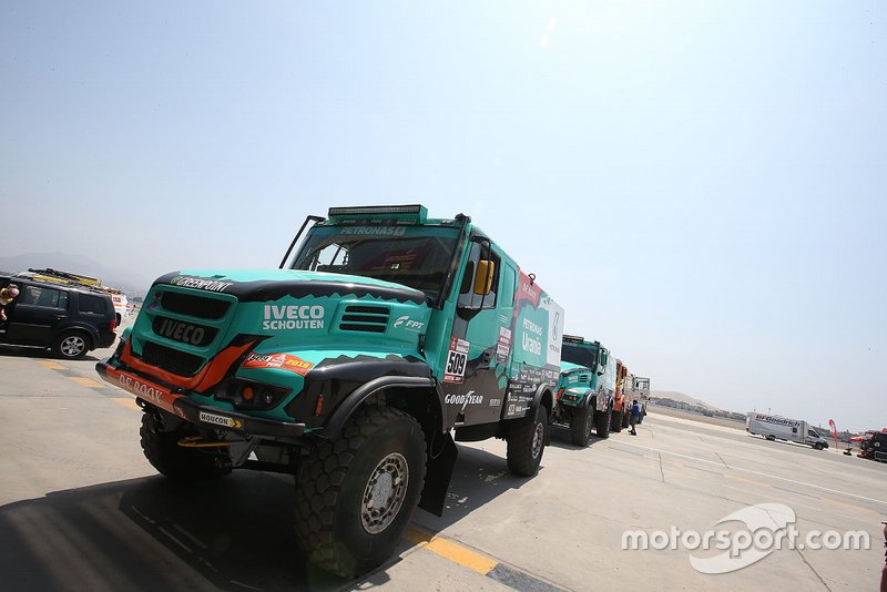 #509 Team De Rooy Iveco: Ton van Genugten, Bernard Der Kinderen, Peter Willemsen  