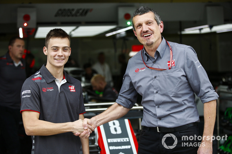 Керівник Haas F1 Гюнтер Штайнер, Луі Делетраз