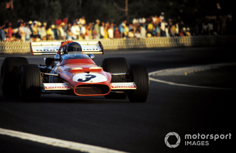 Race winner Jacky Ickx, Ferrari 312B