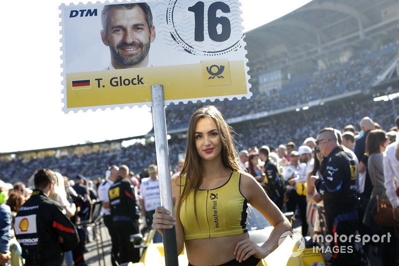 Chica de la parrilla de Timo Glock, BMW Team RMG